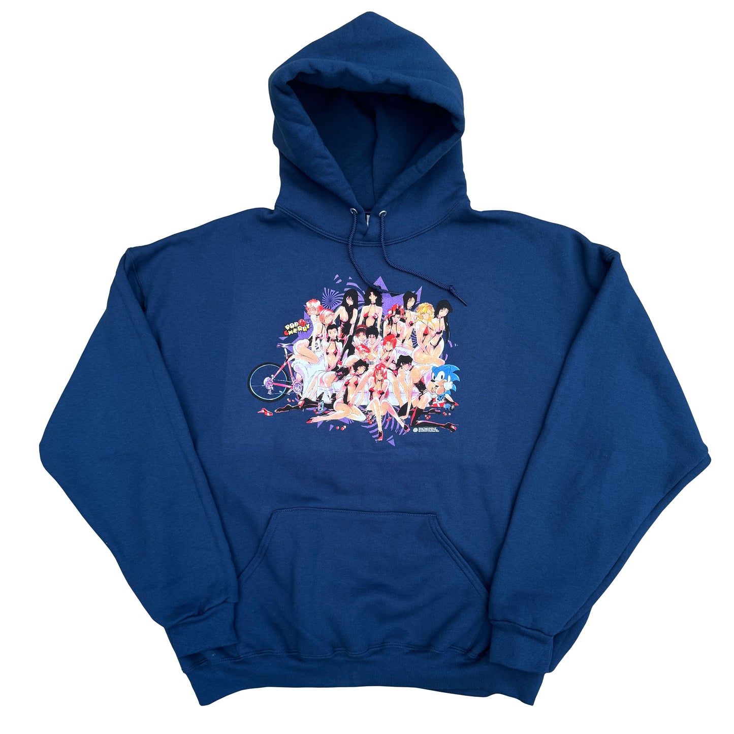 Cherry Poppin Daddies Jerzees Navy Hoodie