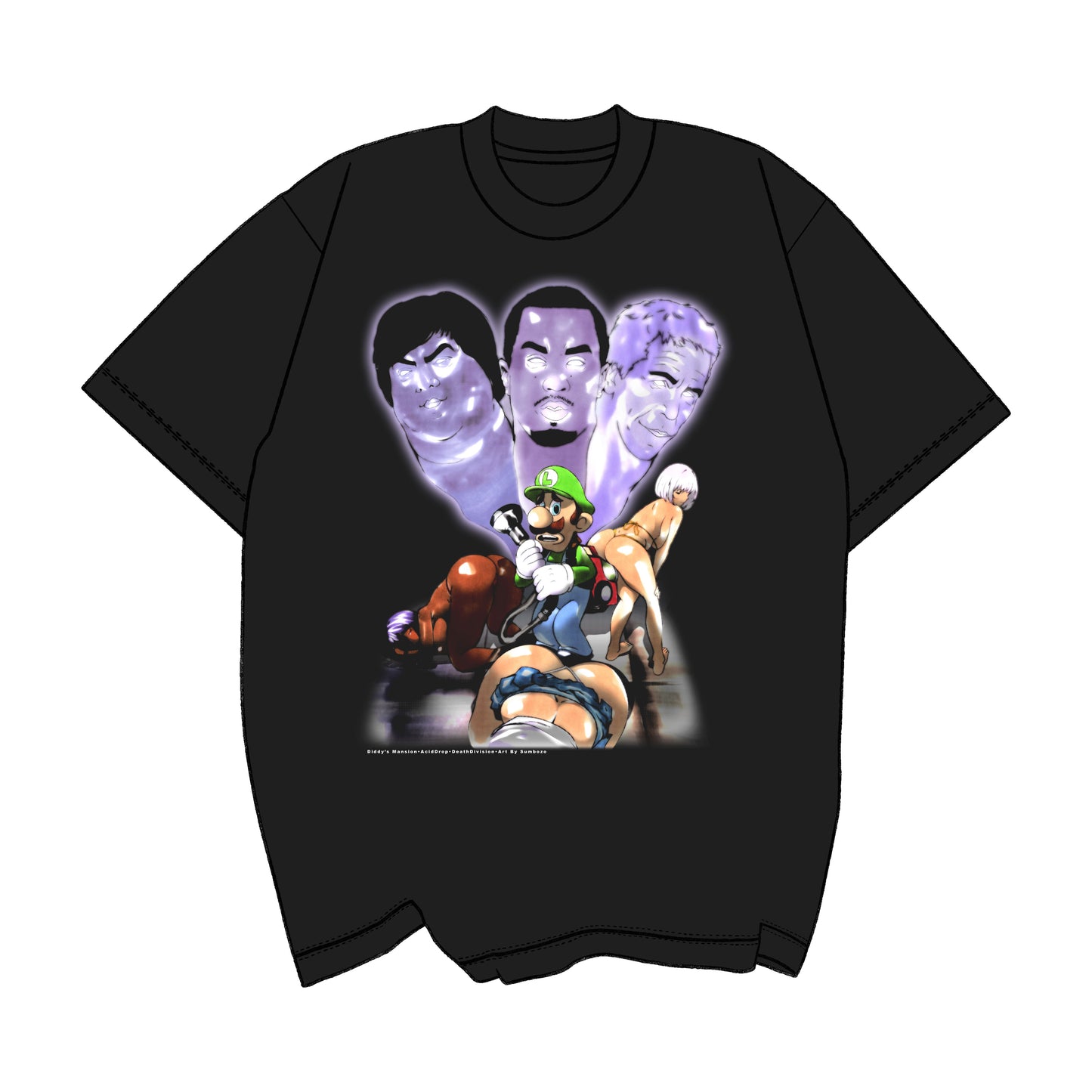 *ONLY FRONT PRINT VERSION* Diddy Mansion Tee