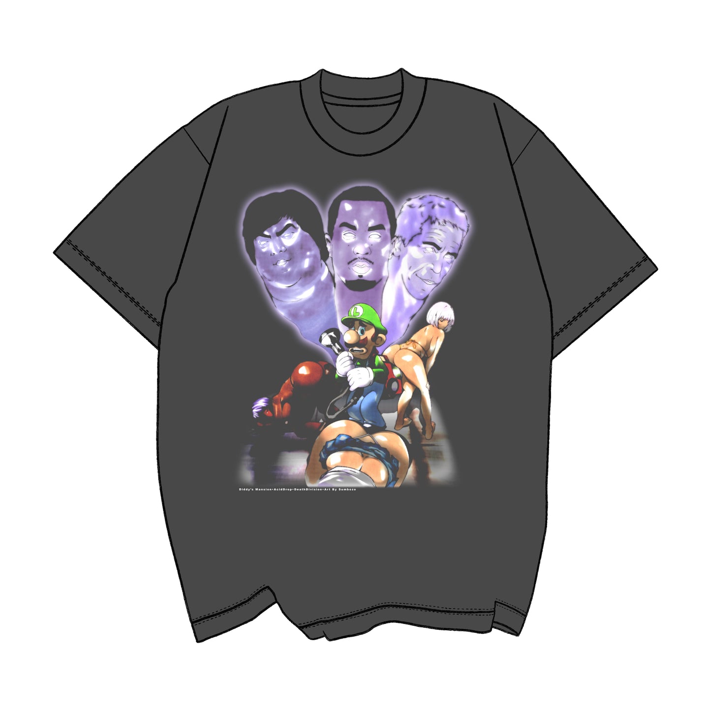 *ONLY FRONT PRINT VERSION* Diddy Mansion Tee