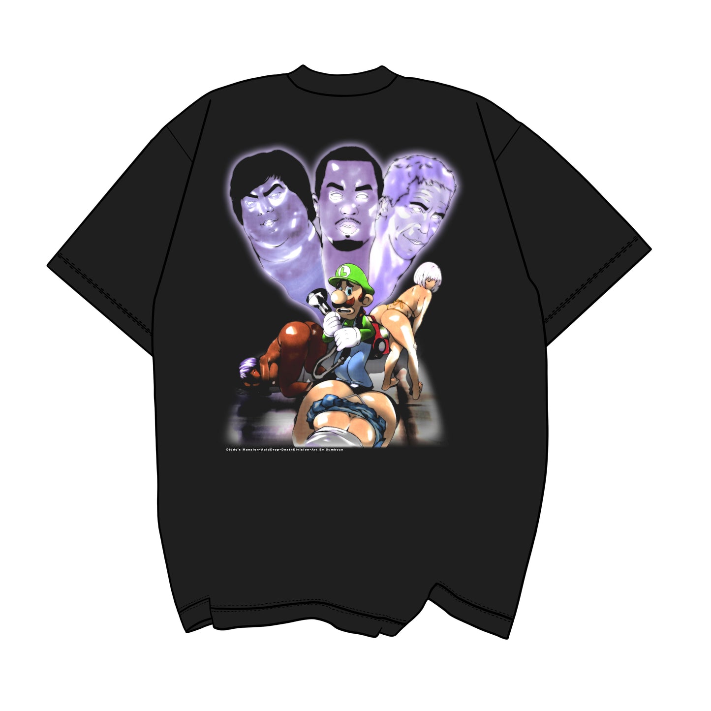 *DOUBLE PRINT VERSION* Diddy Mansion Tee