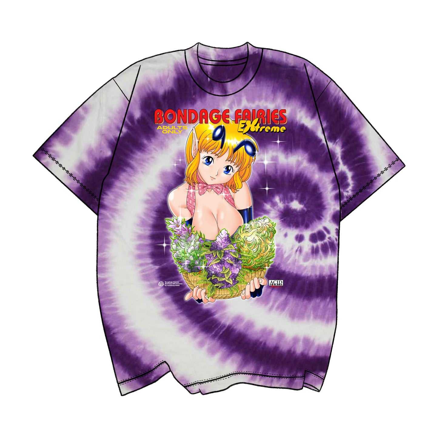 Bongdage Fairies Extreme 420 Dreams Tee