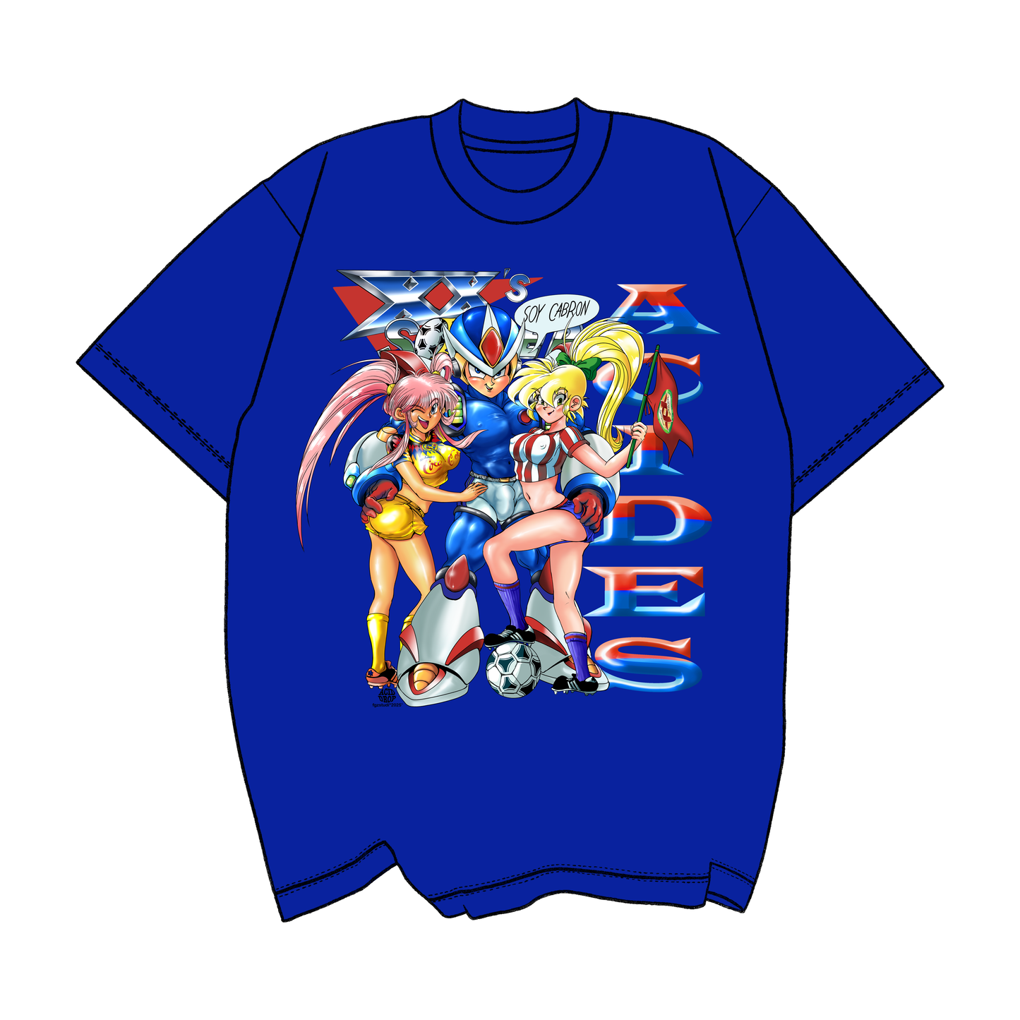 Soy Cabron! Mega Man XX Soccer Tee