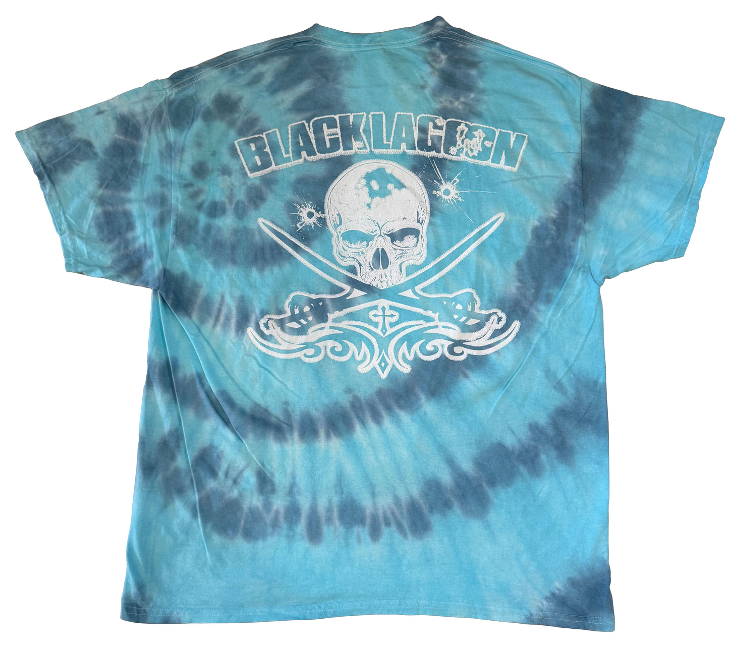 1/1 Revy Cutlass Blue Spiral Tie Dye