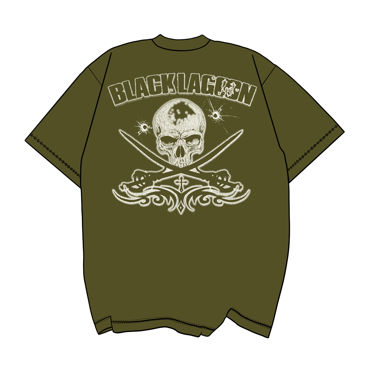 Revy Sword Cutlass PinUp Tee