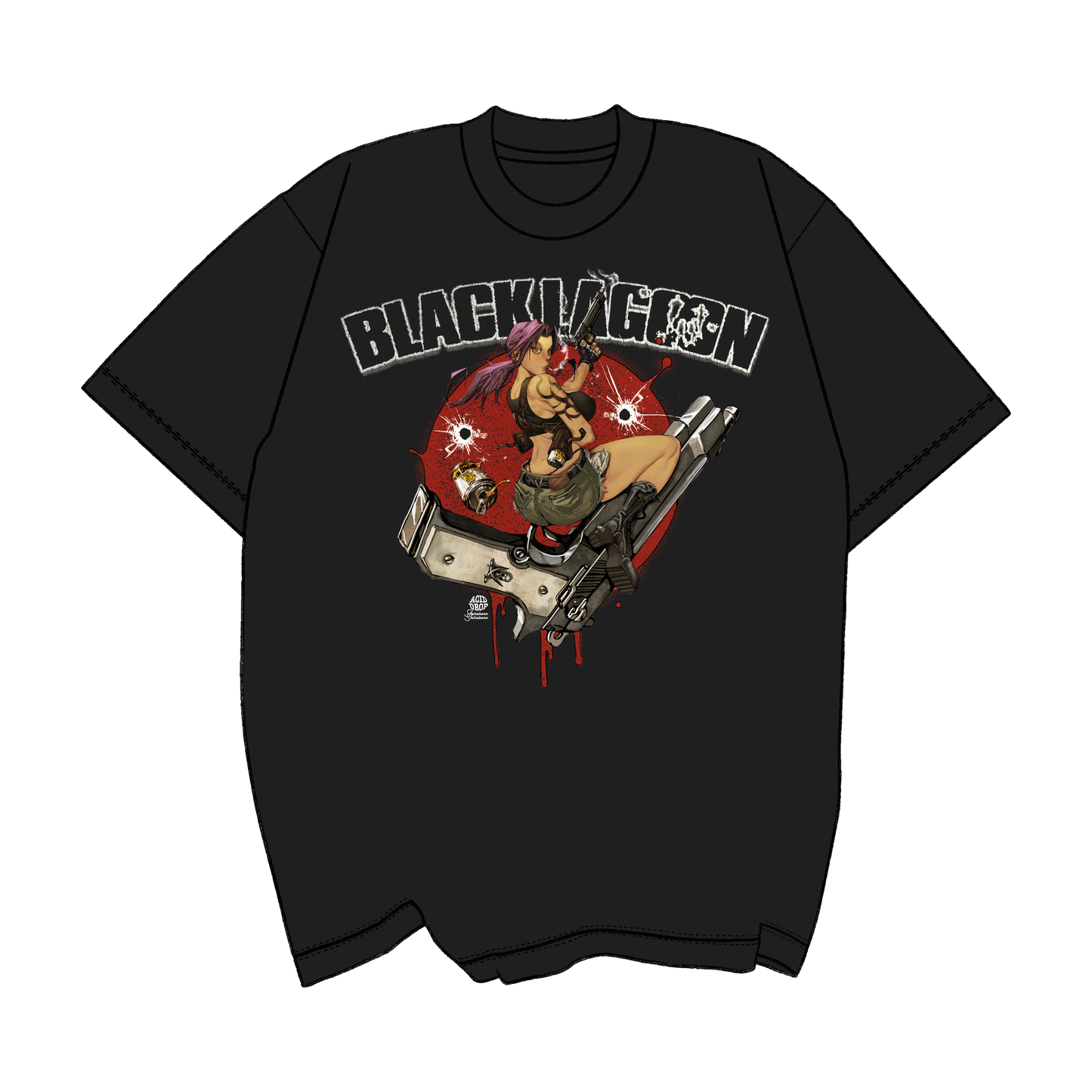 Revy Sword Cutlass PinUp Tee