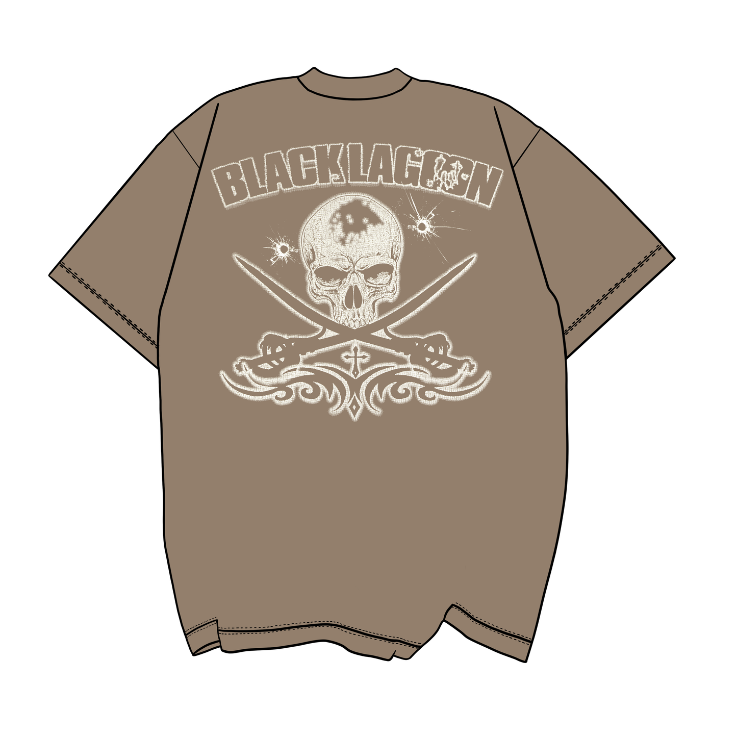 Revy Sword Cutlass PinUp Tee
