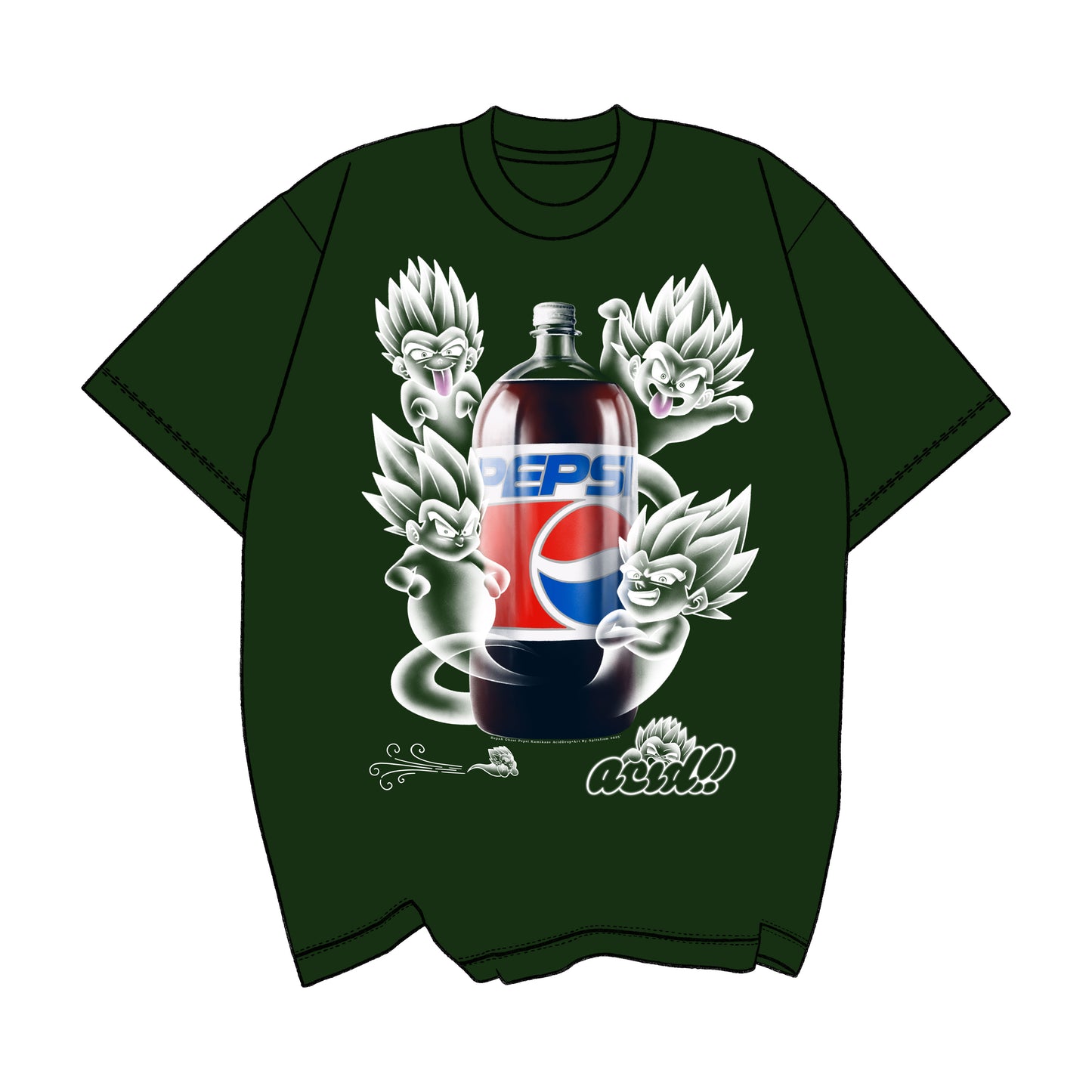 Supah Ghost Pepzzi Kamikaze Tee