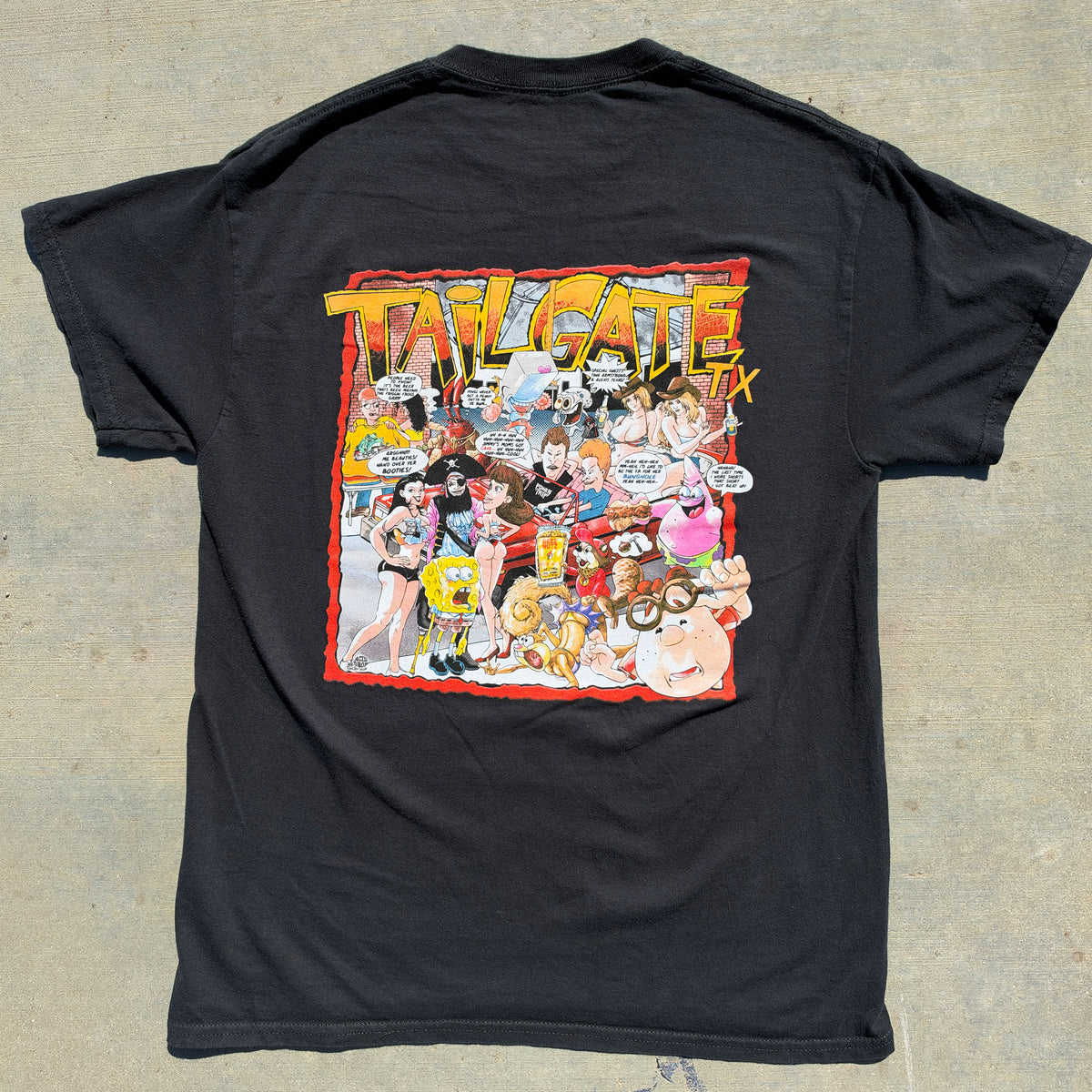 Tailgate TX SpongeBob Tee 1 of 1