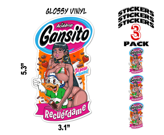 Gansito Recuérdame Sticker Pack