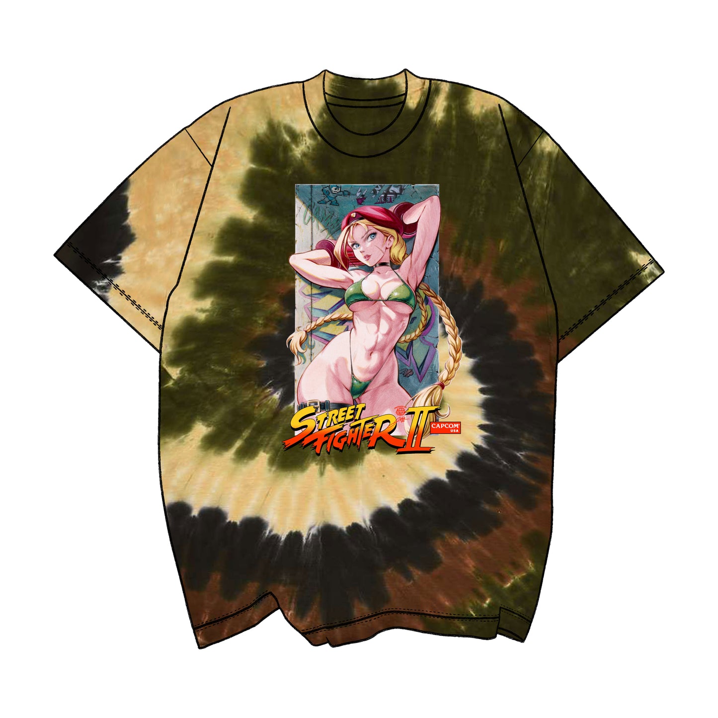 SFC Retro Queen Cammy Pinup Tee