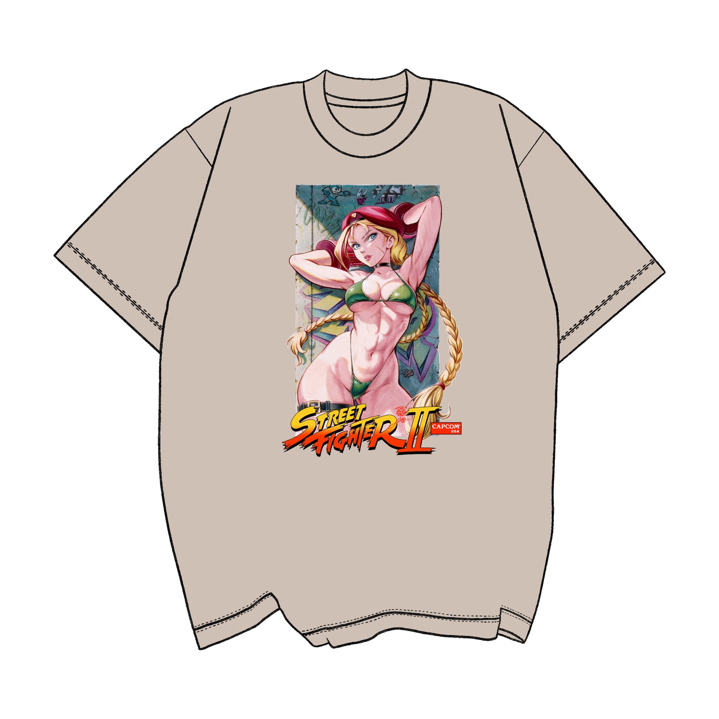 SFC Retro Queen Cammy Pinup Tee