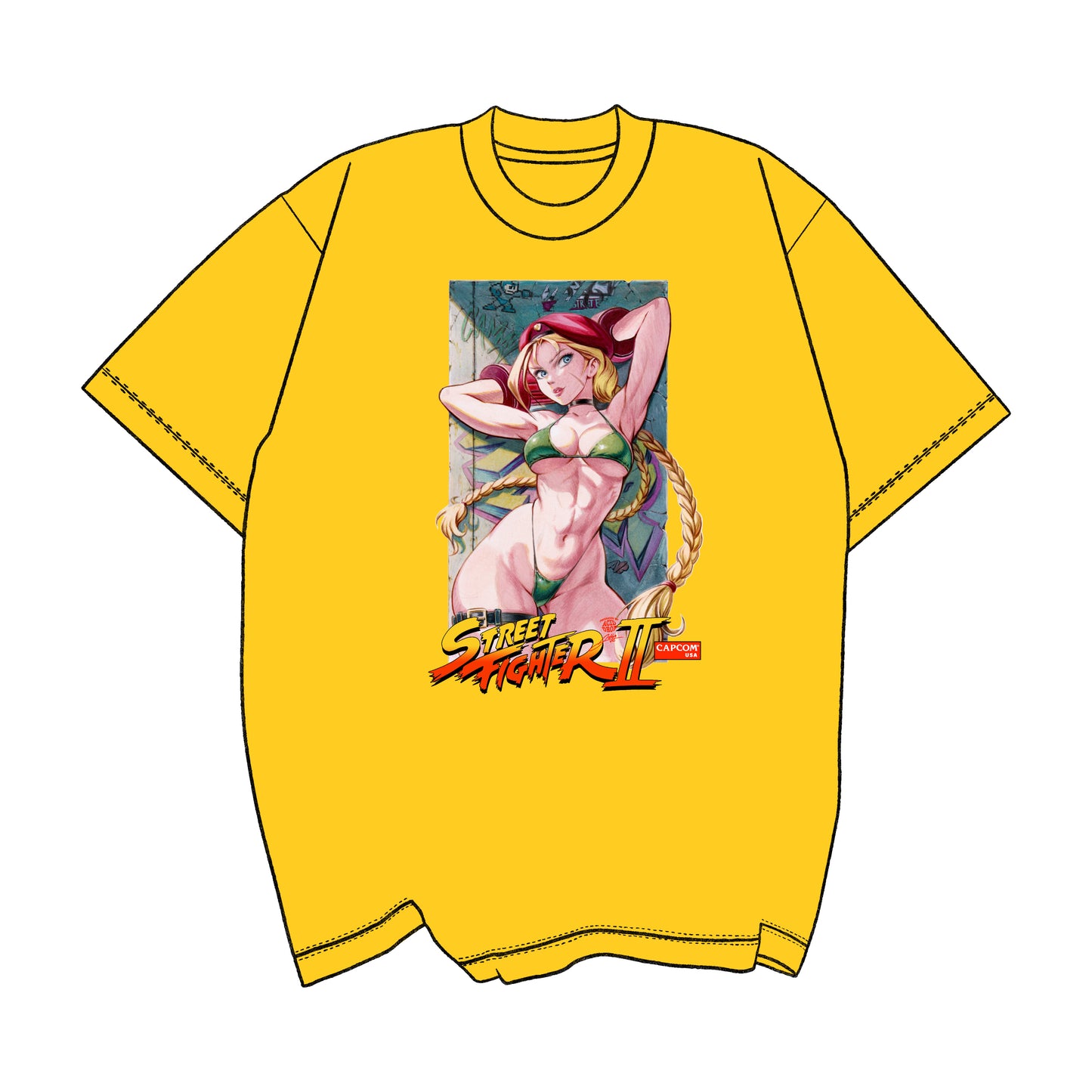 SFC Retro Queen Cammy Pinup Tee