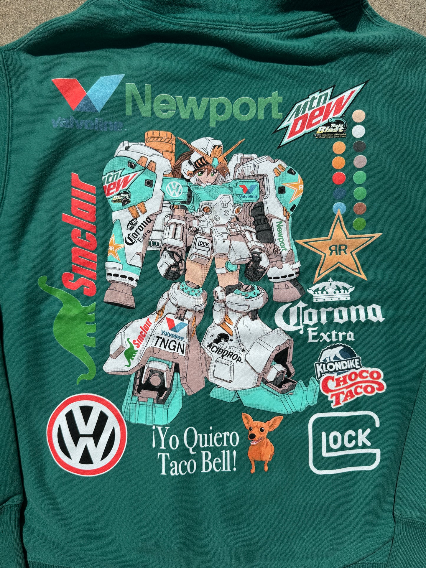 1/1 BajaBlst-02 Faded Champion Hoodie