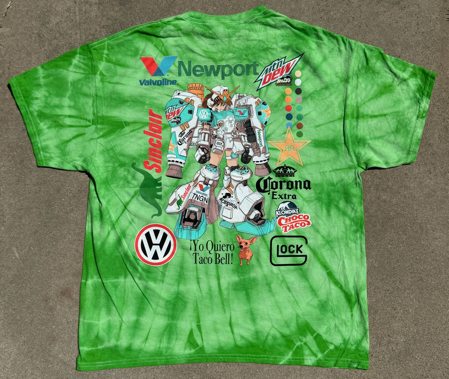 1/1 Baja Dew Tie Dye