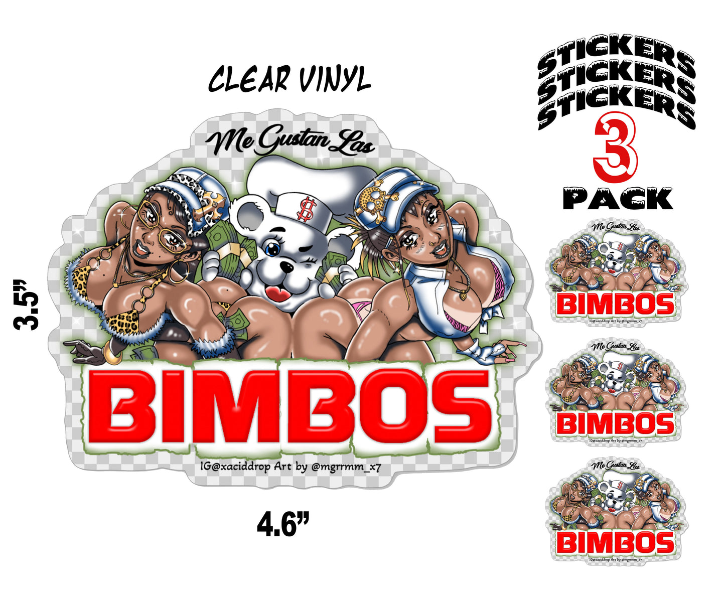 BIMBOS Sticker Pack