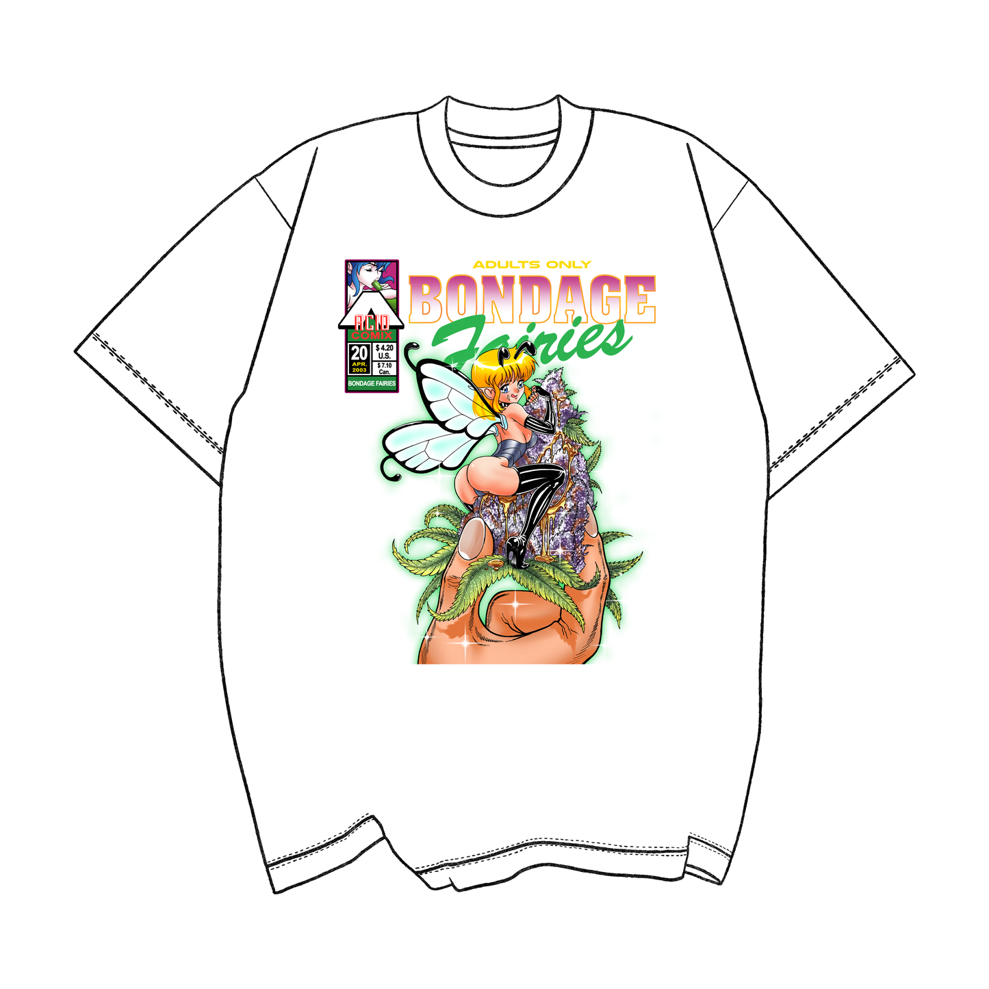 Bongdage Fairies GDP Dreams Tee