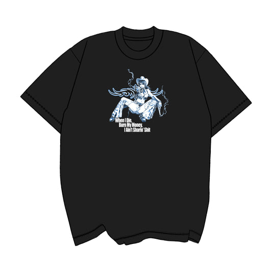 "Burn My Money" Black Lagoon Tee
