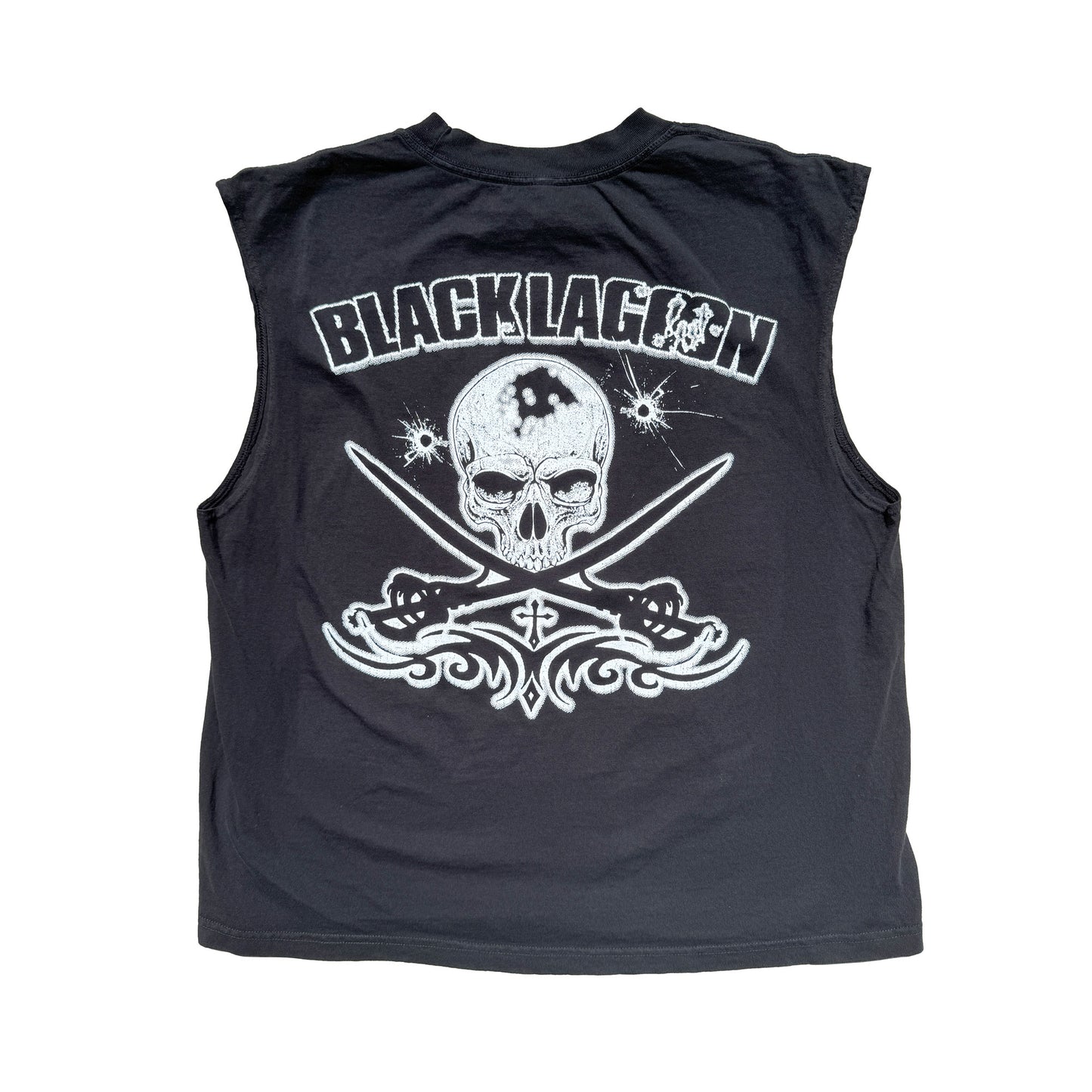 "Burn My Money" Black Lagoon Muscle Tee
