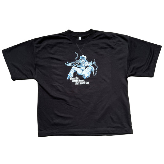 "Burn My Money" Black Lagoon FRENCH TERRY Tee