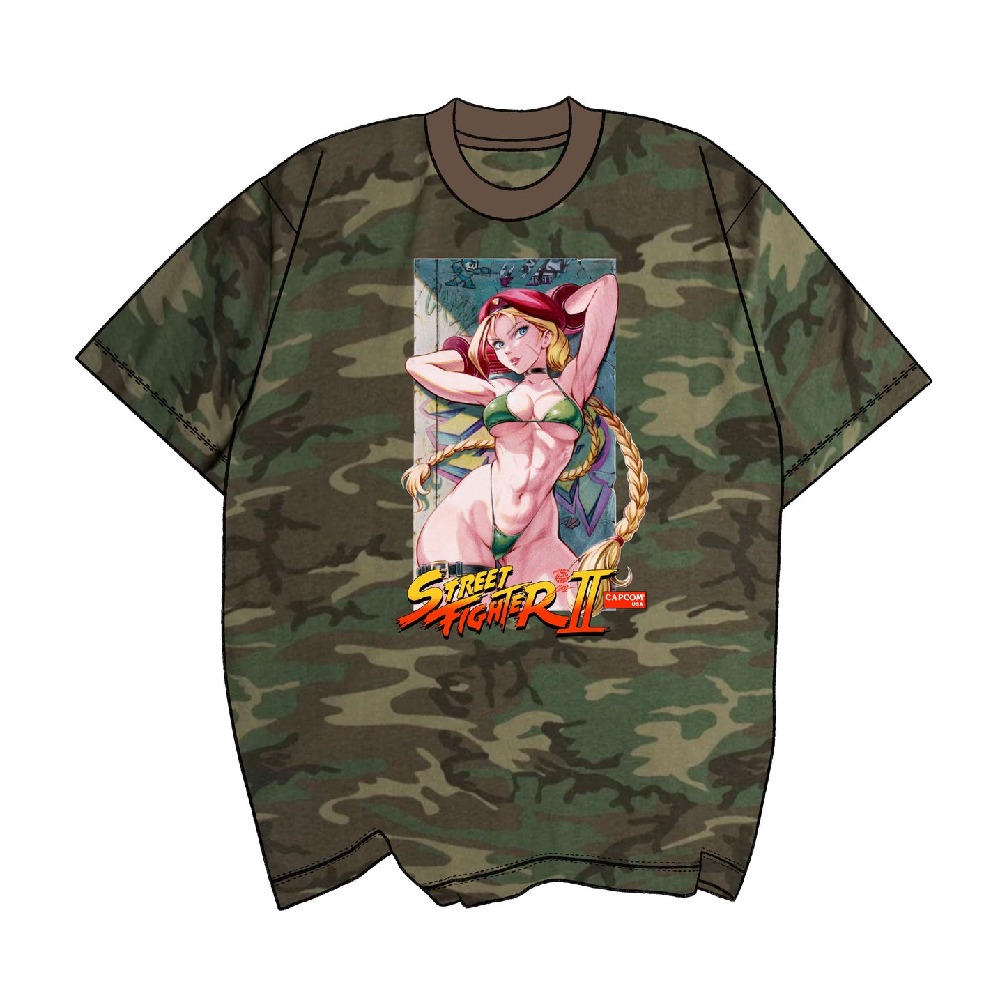 SFC Retro Queen Cammy Pinup Tee