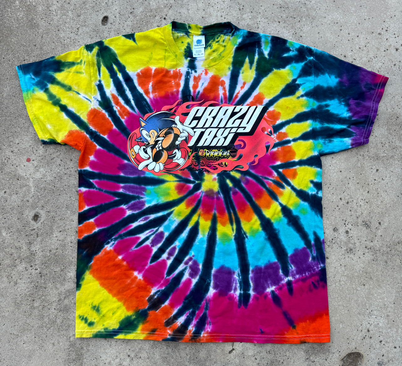 Crazy Tie Dye 1/1