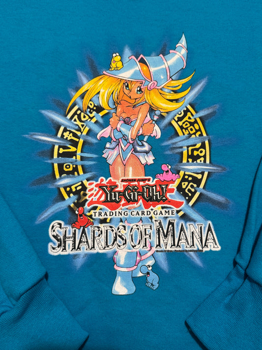 1 of 1 Shards Of Mana Teal Hanes Crewneck