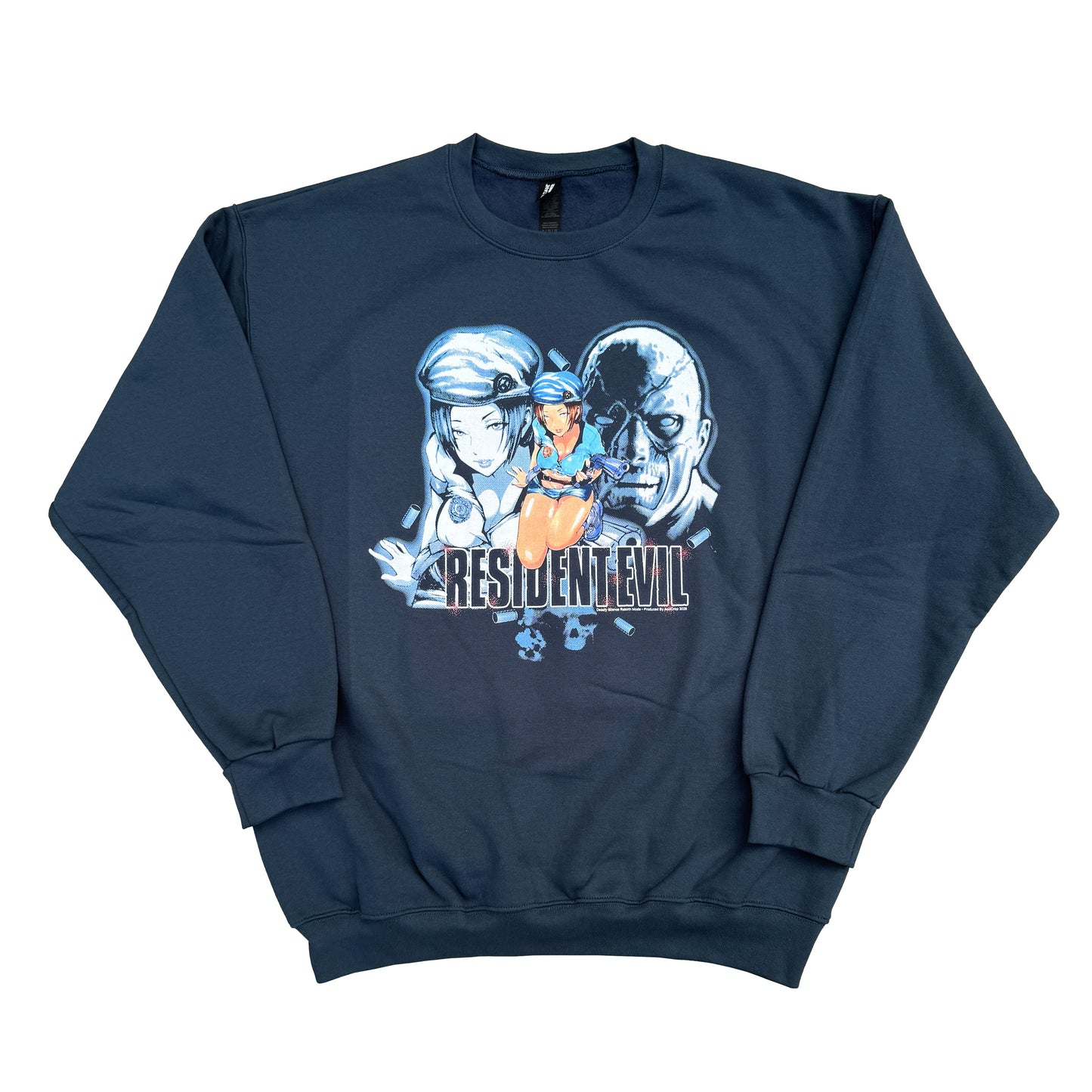 Deadly Silence Navy on Hammer Max Crewneck