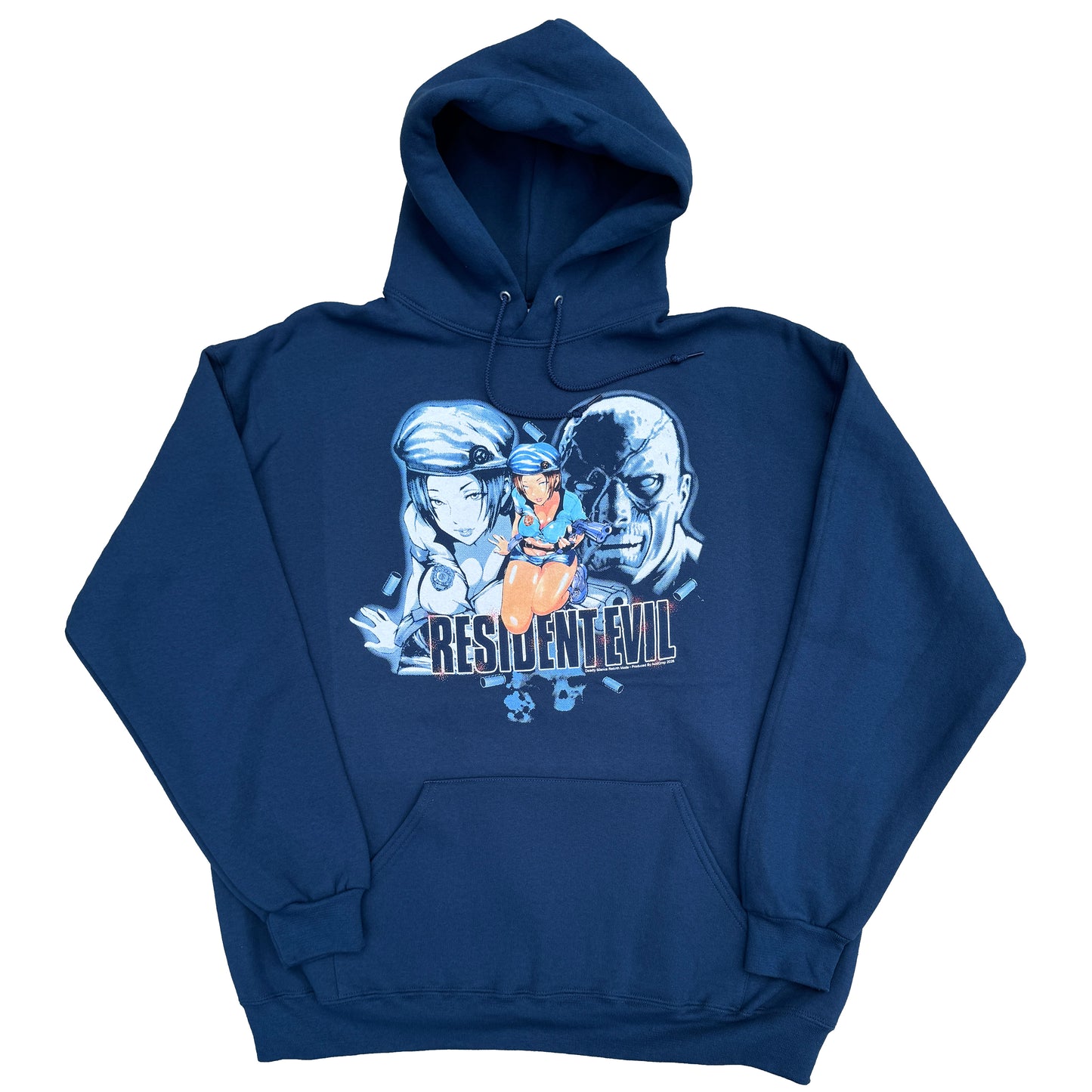 Deadly Silence Jerzees Navy Hoodie