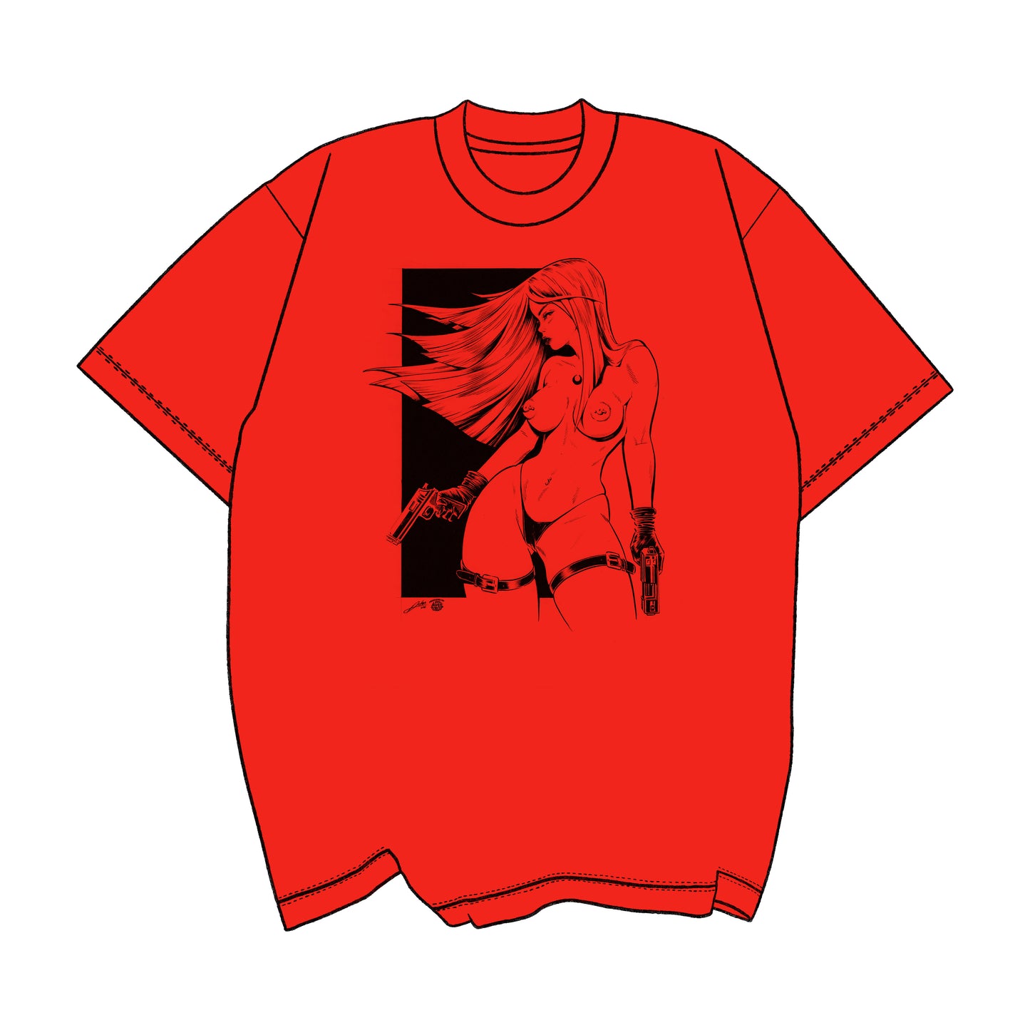 Femme Fatale Pinup Tee