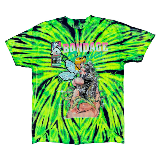 Bongdage Fairies GDP Dreams Wild Spider Tie Dye Tee 1 of 1