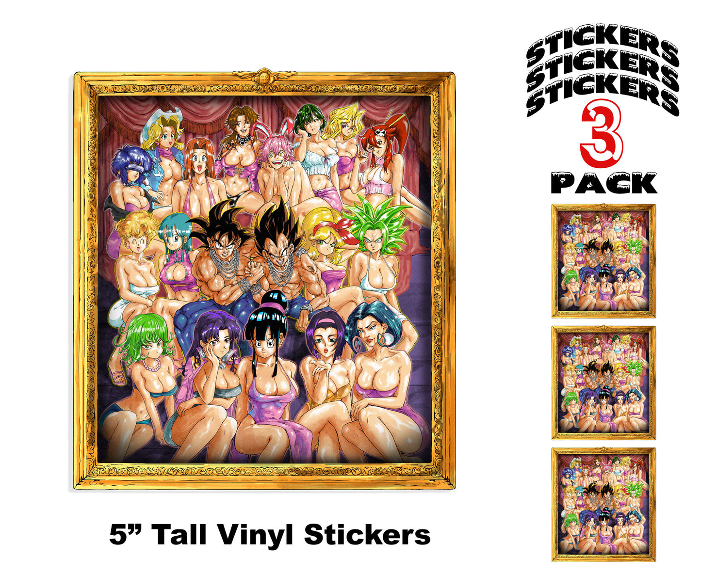 Hong Kong Tooonami Sticker Pack