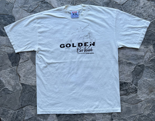 1/1 Golden Car Wash Tee Single Color (Off White)