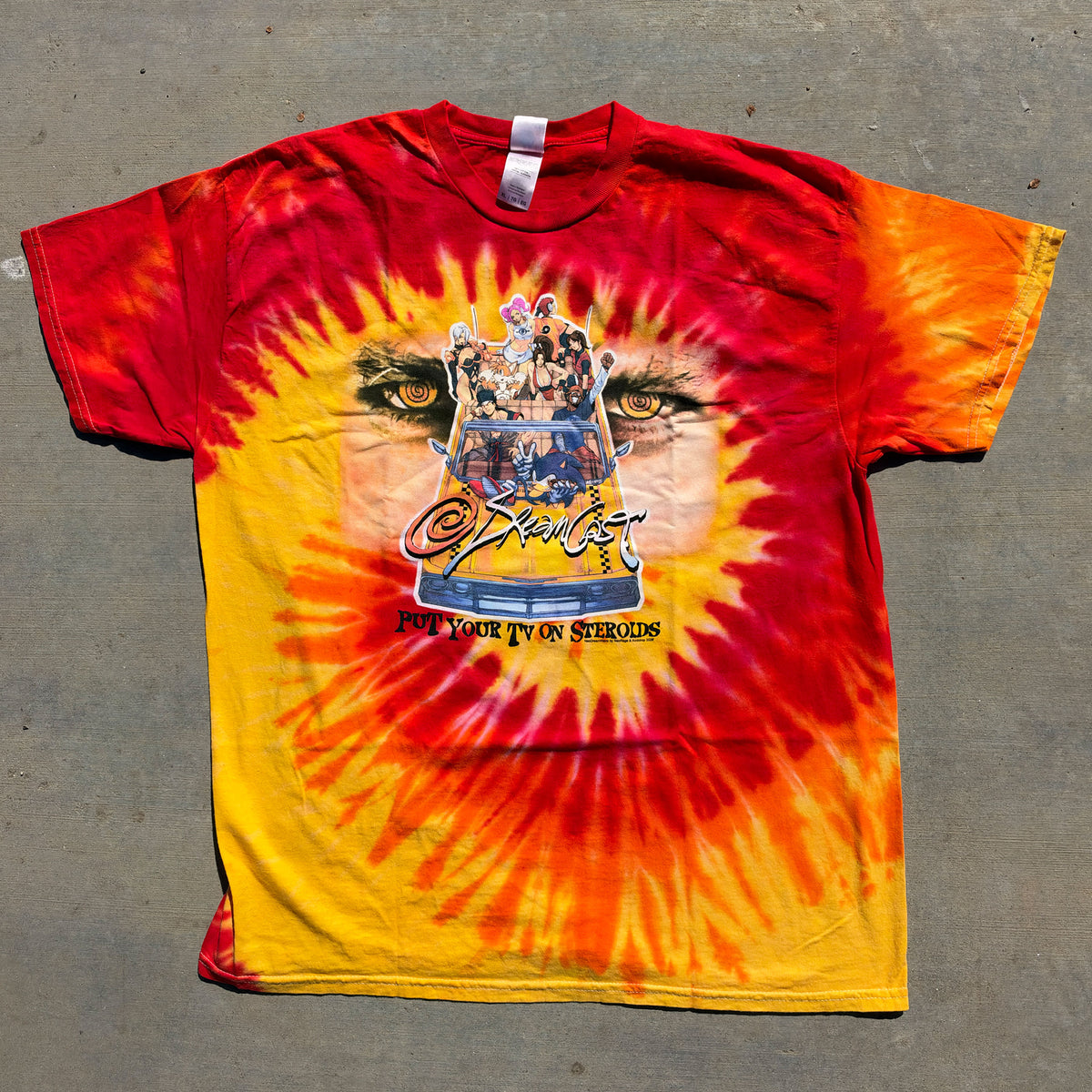 NeoDreamWave Fire Tie Dye Tee 1 of 1