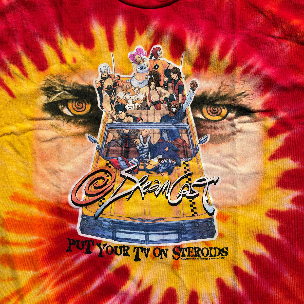NeoDreamWave Fire Tie Dye Tee 1 of 1