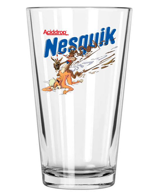 16 oz Chocolate Milk Glass