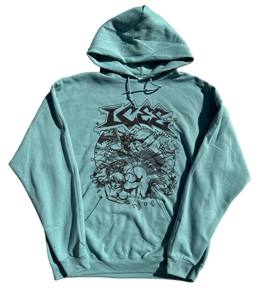 Stay Cool Stay Hard Mint Hoodie 1 of 1