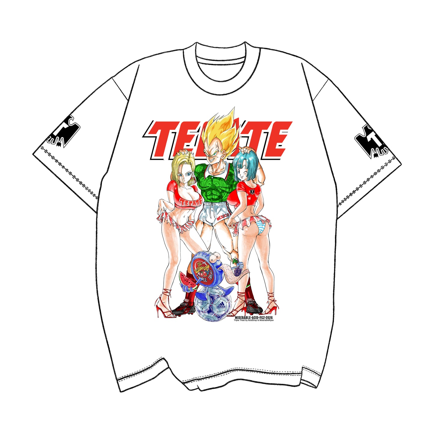 *Double Print Version*Triple Treat MX Shirt