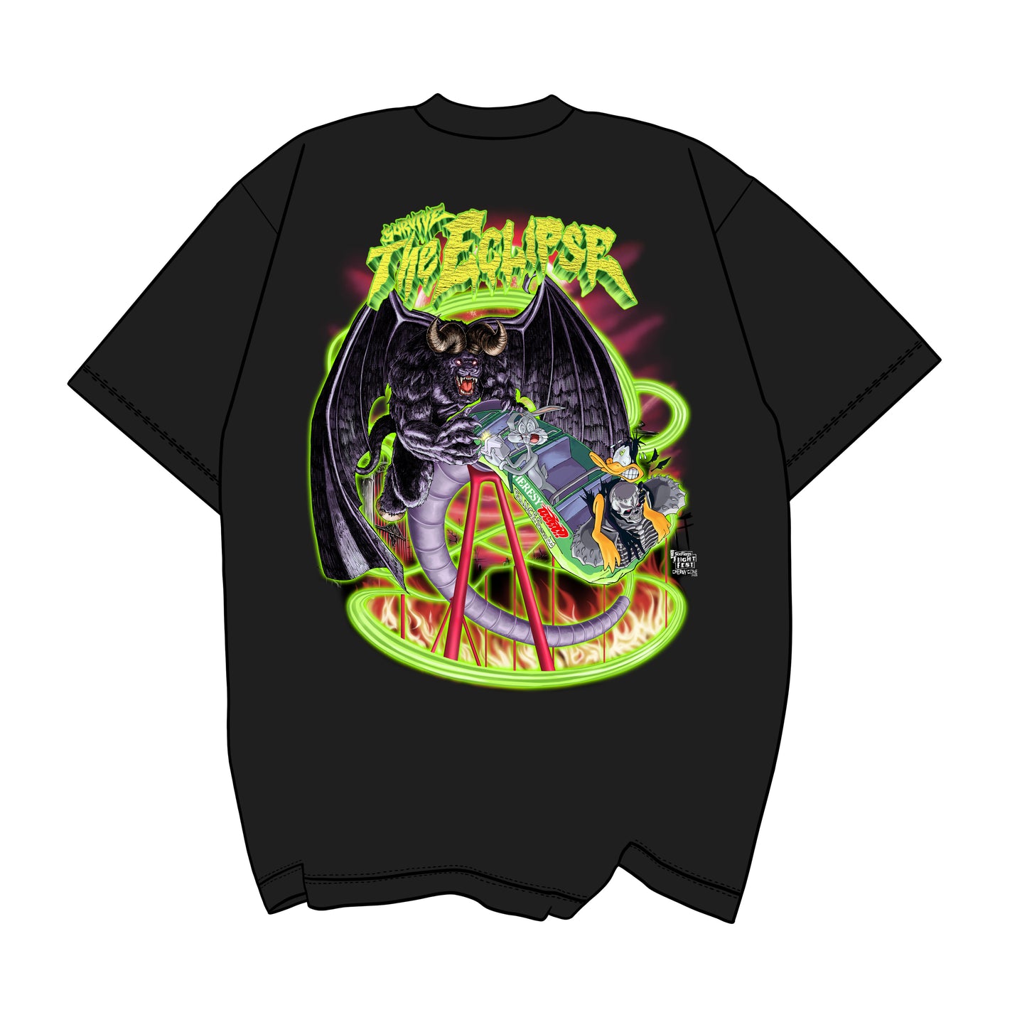 I Survived The Eclipse Tee (REVERSE PRINT)