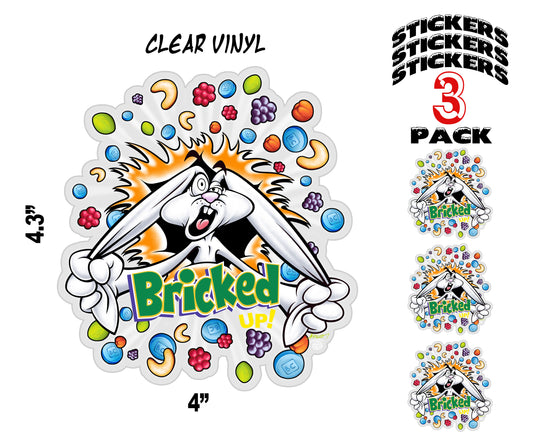 Bricked Up! Sticker Pack