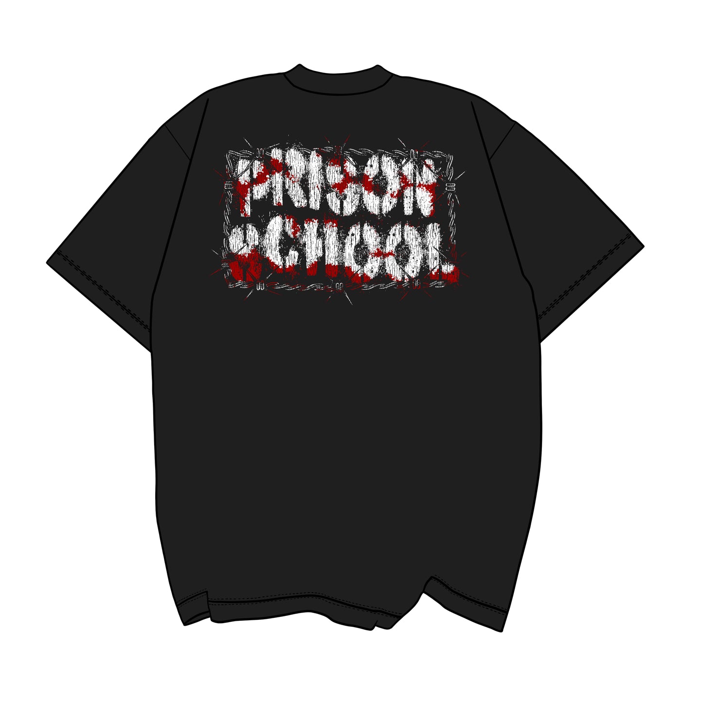 Prison Yard Blues Tee