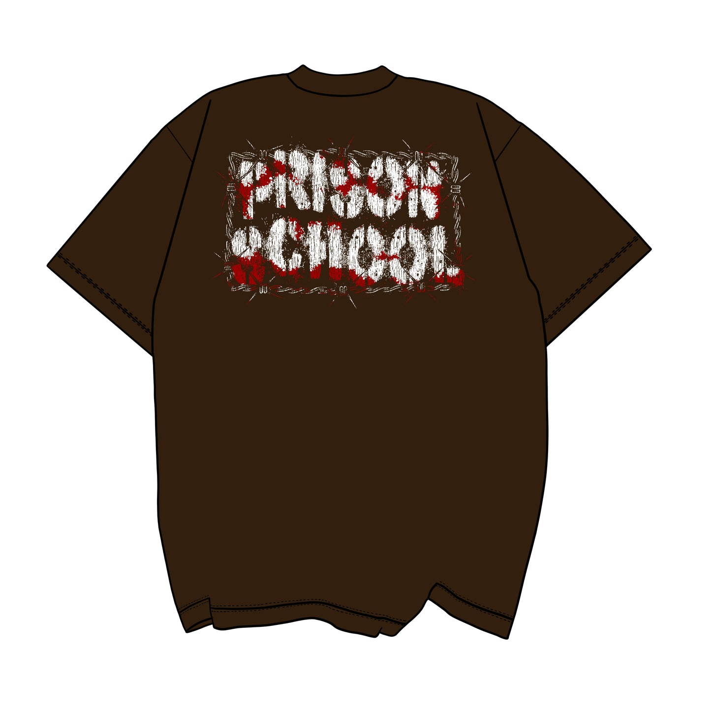 Prison Yard Blues Tee