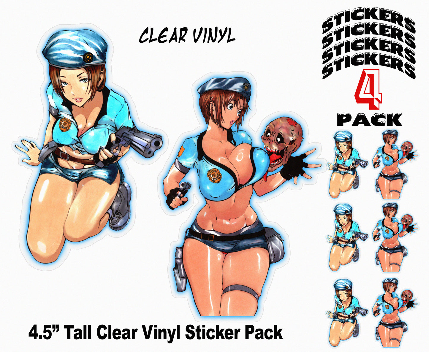 Dead Silence Rebirth Jill Sticker Pack